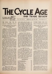 The Cycle Age And Trade Review, Vol 20, No 9 cover