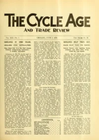 The Cycle Age And Trade Review, Vol 21, No 28 cover