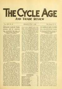 The Cycle Age And Trade Review, Vol 21, No 33 cover
