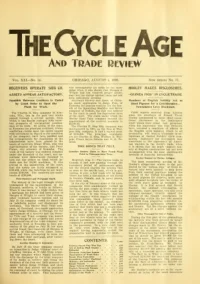 The Cycle Age And Trade Review, Vol 21, No 37 cover