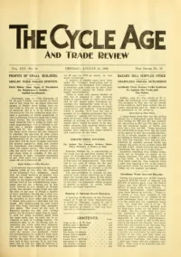 The Cycle Age And Trade Review, Vol 21, No 39 cover