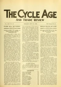 The Cycle Age And Trade Review, Vol 21, No 45 cover