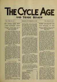 The Cycle Age And Trade Review, Vol 22, No 53 cover