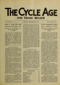 The Cycle Age And Trade Review, Vol 22, No 54 cover
