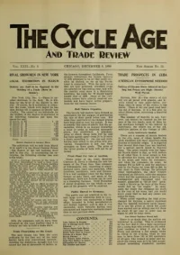 The Cycle Age And Trade Review, Vol 22, No 55 cover