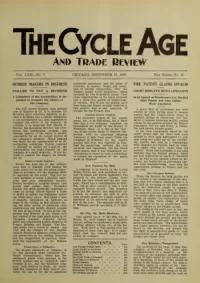The Cycle Age And Trade Review, Vol 22, No 56 cover