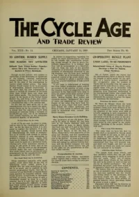 The Cycle Age And Trade Review, Vol 22, No 60 cover