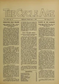 The Cycle Age And Trade Review, Vol 22, No 64 cover