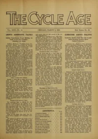 The Cycle Age And Trade Review, Vol 22, No 68 cover