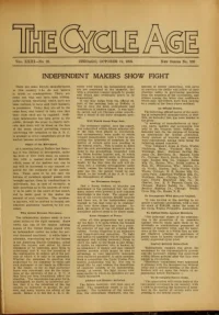 The Cycle Age And Trade Review, Vol 23, No 100 cover