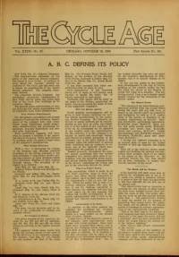 The Cycle Age And Trade Review, Vol 23, No 101 cover