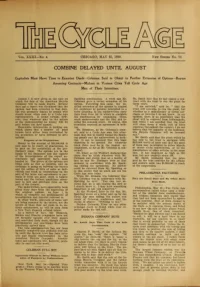 The Cycle Age And Trade Review, Vol 23, No 79 cover