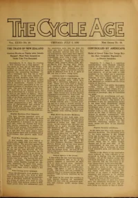The Cycle Age And Trade Review, Vol 23, No 85 cover