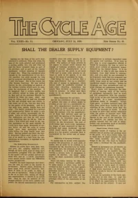 The Cycle Age And Trade Review, Vol 23, No 86 cover