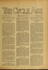 The Cycle Age And Trade Review, Vol 23, No 88 cover