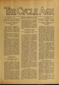 The Cycle Age And Trade Review, Vol 23, No 96 cover