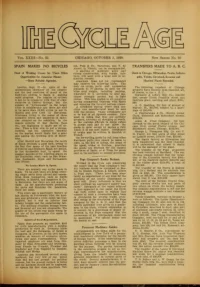The Cycle Age And Trade Review, Vol 23, No 98 cover