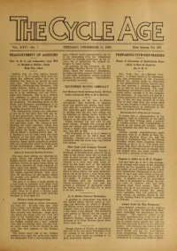 The Cycle Age And Trade Review, Vol 24, No 108 cover