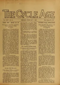 The Cycle Age And Trade Review, Vol 24, No 115 cover