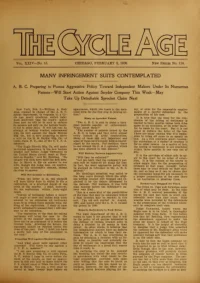 The Cycle Age And Trade Review, Vol 24, No 116 cover