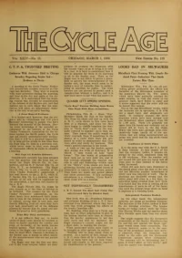 The Cycle Age And Trade Review, Vol 24, No 119 cover