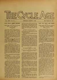 The Cycle Age And Trade Review, Vol 24, No 120 cover