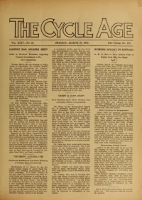 The Cycle Age And Trade Review, Vol 24, No 123 cover