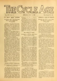 The Cycle Age And Trade Review, Vol 25, No 138 cover