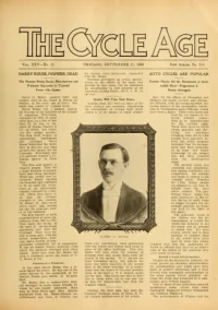 The Cycle Age And Trade Review, Vol 25, No 149 cover