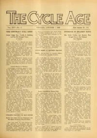 The Cycle Age And Trade Review, Vol 25, No 150 cover