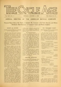 The Cycle Age And Trade Review, Vol 25, No 151 cover