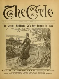 The Cycle, Vol 1, No 10 cover