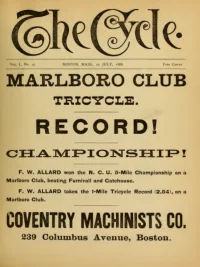 The Cycle, Vol 1, No 17 cover