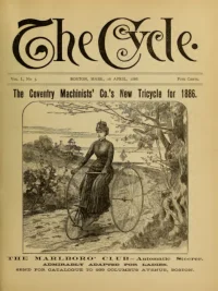 The Cycle, Vol 1, No 3 cover