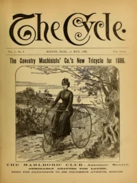 The Cycle, Vol 1, No 8 cover