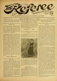 The Referee, Vol 11, No 12 cover