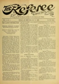 The Referee, Vol 11, No 2 cover