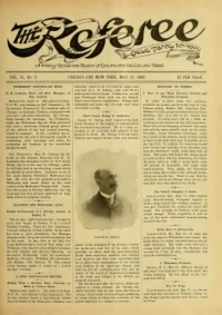 The Referee, Vol 11, No 3 cover