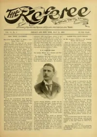 The Referee, Vol 11, No 4 cover