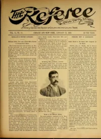The Referee, Vol 12, No 11 cover