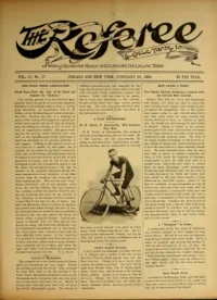 The Referee, Vol 12, No 17 cover