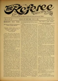 The Referee, Vol 12, No 23 cover