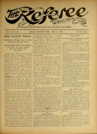 The Referee, Vol 12, No 24 cover