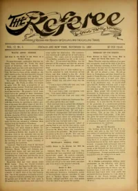 The Referee, Vol 12, No 4 cover