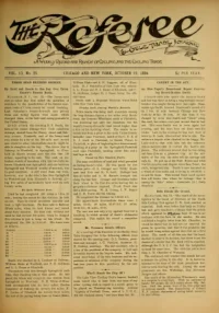 The Referee, Vol 13, No 25 cover