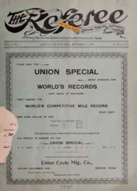 The Referee, Vol 14, No 1 cover