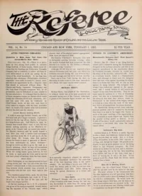 The Referee, Vol 14, No 14 cover