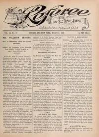 The Referee, Vol 14, No 19 cover