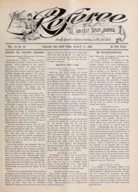 The Referee, Vol 14, No 20 cover
