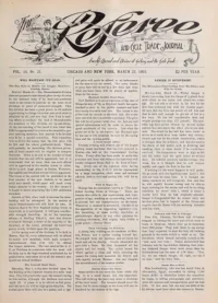 The Referee, Vol 14, No 21 cover